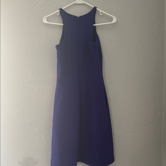 J. Crew Blue Sheath Halter Cocktail Dress 102 - Picture 6 of 13